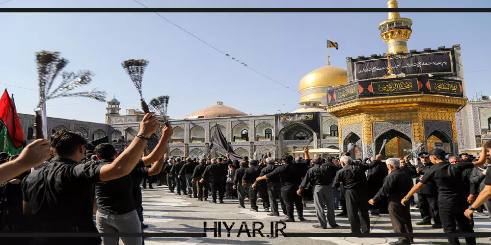 عزاداری شهادت امام رضا (ع) در مشهد مقدس